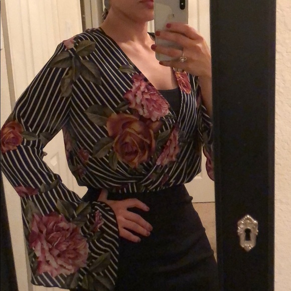 Floral print top - Picture 2 of 6